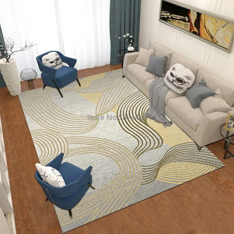 Прямоугольный ковер 2 м в европейском стиле большой коврик для спальни гостиной