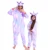 Детская пижама Зима Единорог Стежок Onesie Мальчики Девочки Пижамы Набор Мультфильм Животных Косплей Пижама Onesie Дети Фланелевые пижамы