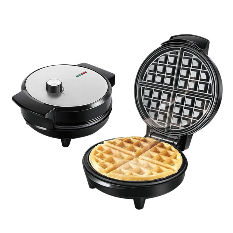 

1000W Electric Waffle Maker Double-Sided Heating Sandwich Maker Non-Stick Bread Toaster Bubble Egg Cake Oven Breakfast Machine