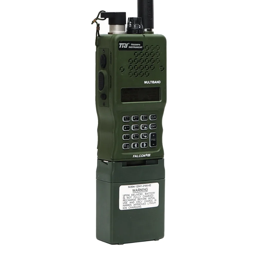 TRI AN/PRC 152 Aluminum Walkie Talkie MULTIBAND 10W IPX 7 Metal MBITR