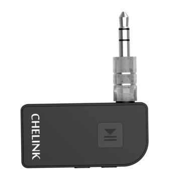 

CHELINK Wireless Bluetooth 5.0 Audio Transmitter Receiver 3.5mm Stereo Audio Music Receiver with Shell Protect for Car
