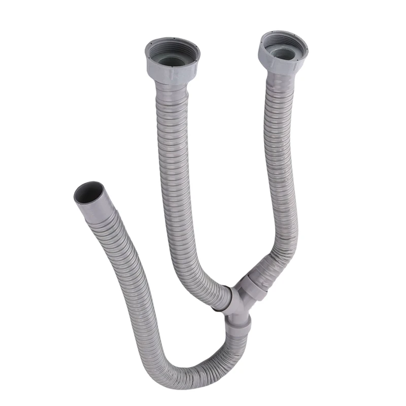 

3.3Ft Washing Machine PVC Y Shaped Drain Discharge Hose Washer Pipe Connector