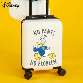 

Disney suitcase 16-inch female Donald Duck trolley suitcase for children and pupils cute school suitcase