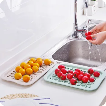 

Creative household summer drain fruit tray living room water cup tray tea tray double plastic water cup drain plate