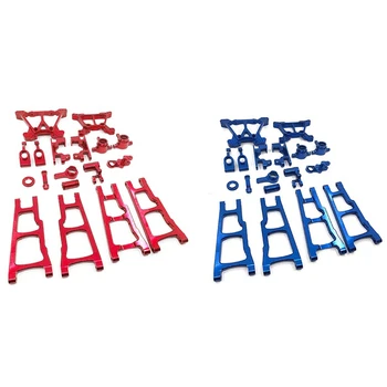 

1/10 RC Car Aluminum Alloy Metal Upgrade Chassis Parts Kit for TRAXXAS SLASH 4X4 Truck Car