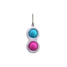Mini Pop It Dimple Figet Toy Children Adult Dimple Toy Pressure Reliever Simple Dimple Anti Stress Controller Educational Toy