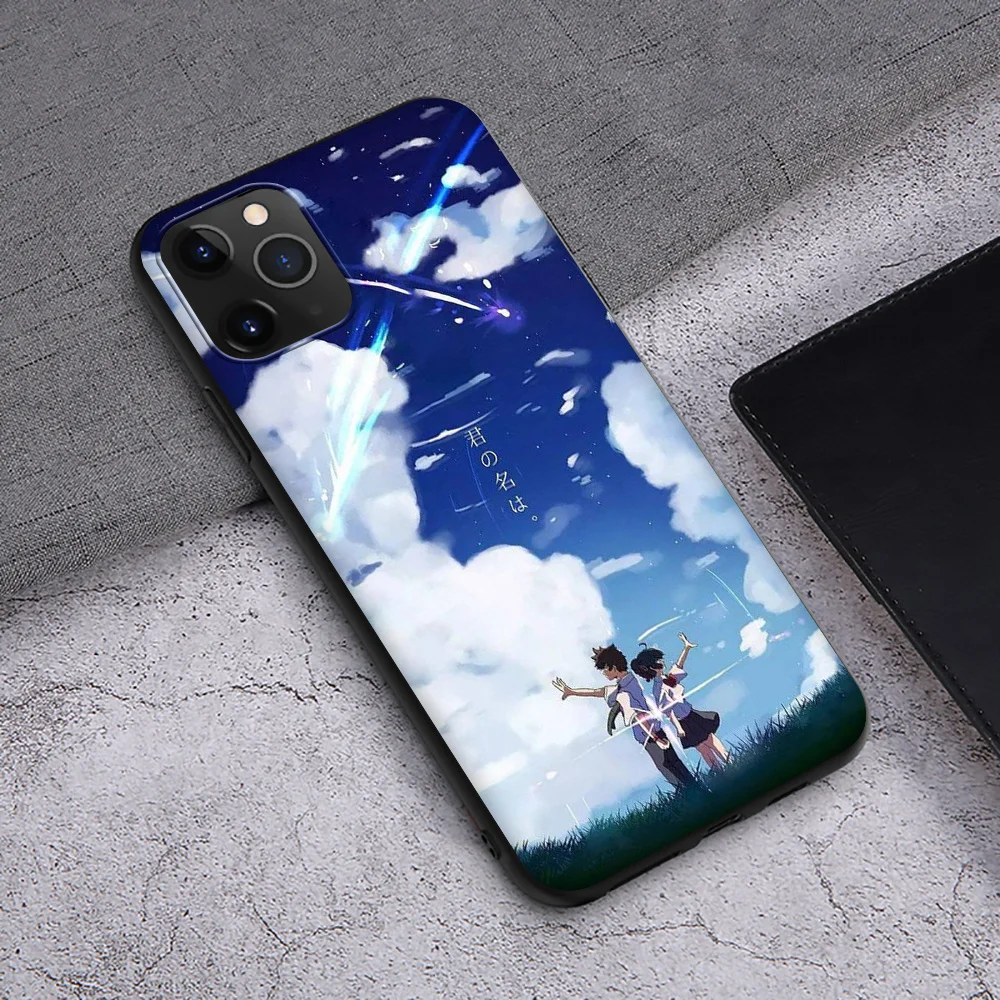 Lavaza K150 Your Name Kimi No Na Wa Silicone Soft Case For Iphone 12 Mini 11 Pro Xs Max Xr X 8 7 6 6s Plus 5 5s Se Phone Case Covers Aliexpress
