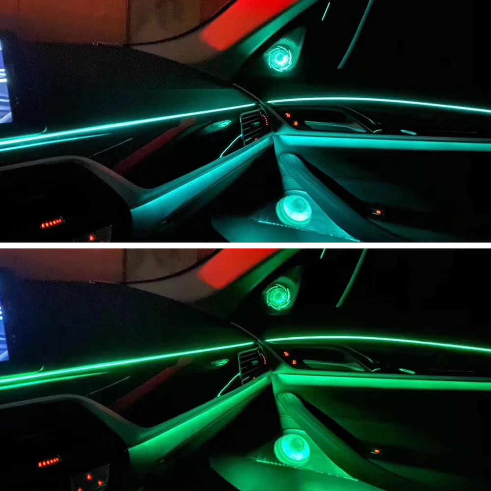 LED-Lautsprecherabdeckungslampe für Bmw G30 Neue 5er  11-Farben-Auto-RGB-Hochtöner-Mitteltöner-Hifi-Musik-Stereo-Hupe,  Umgebungslicht Dekorieren