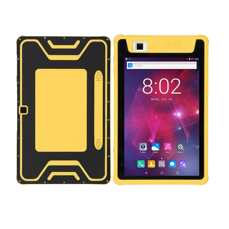 NFC 10 1 дюймов 4G LTE телефонный звонок MTK6737 2G + 16G промышленный IP66 водонепроницаемый