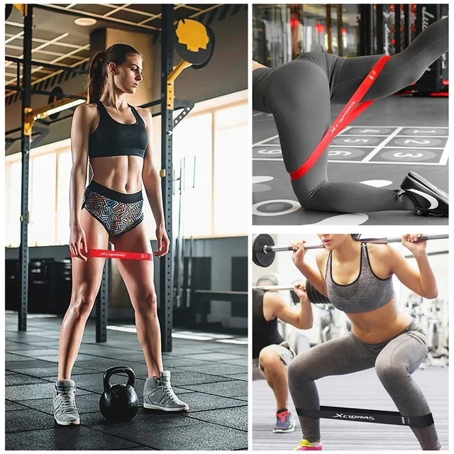 4 /5 Levels Yoga Resistance Rubber Bands Crossfit Exercise Rubber Band For Women Men Strength Training Fitness Gum Pilates Sport 6
