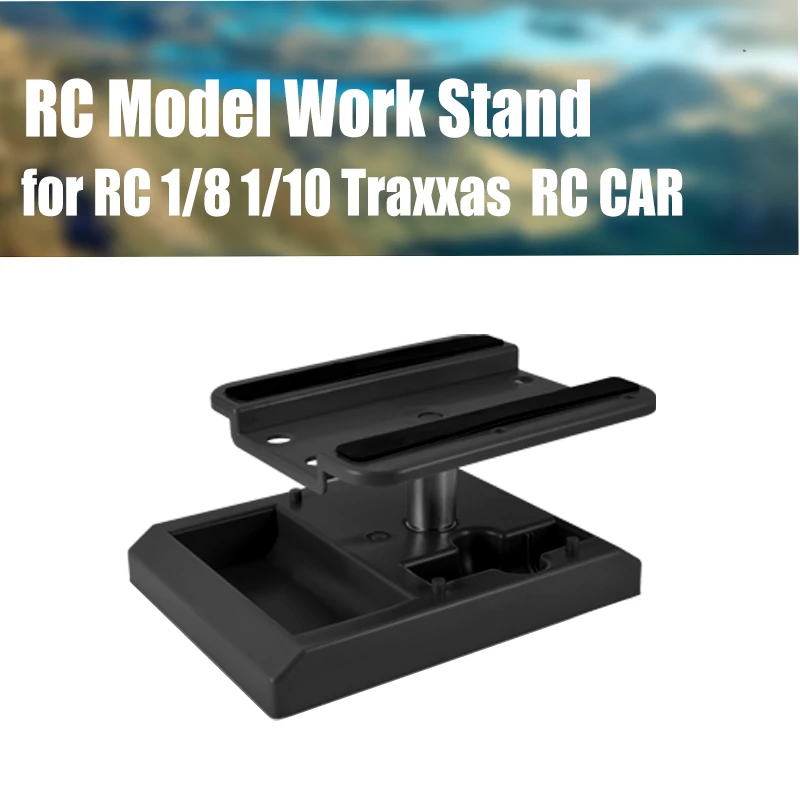 Model Repair Station Work Stand 360 Degree Rotatable for RC 1/8 1/10 Traxxas TRX-4 SCX10 Tamiya HSP Car Parts | Игрушки и хобби