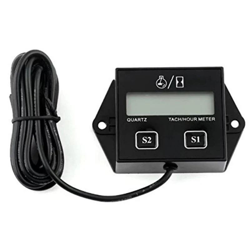 

Motorcycle new digital display tachometer motorboat engine electronic tachometer