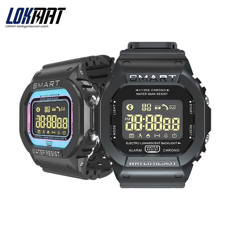 

Lokmat MK22 Sports Smart Watch Heart Rate Tracker Bluetooth Smart Watch With Android Operating System