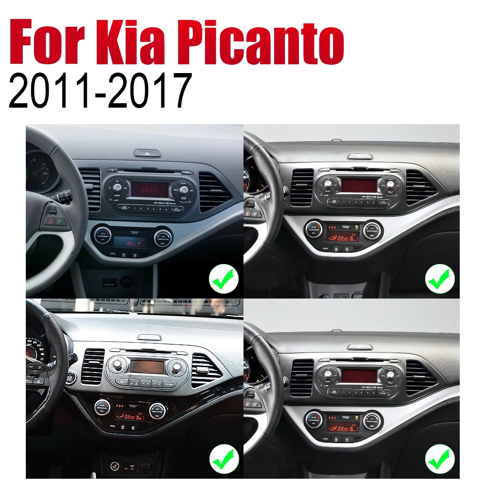ZaiXi Android автомобильный DVD GPS навигатор для Kia Picanto Morning 2011 ~ 2017 проигрыватель