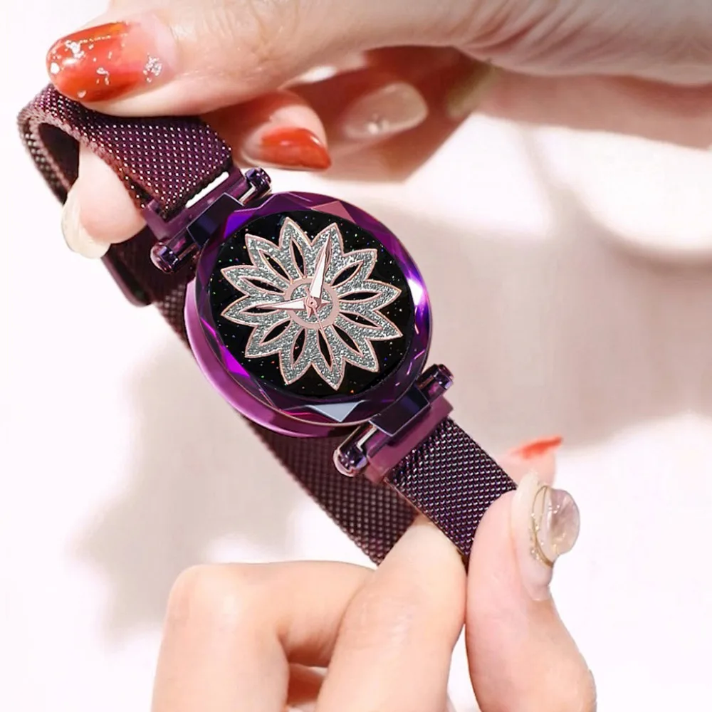 Hot-Fashion-Women-Flower-Rhinestone-Wrist-Watch-Ladies-Luxury-Casual-Rose-Gold-Steel-Quartz-Watch-Relogio