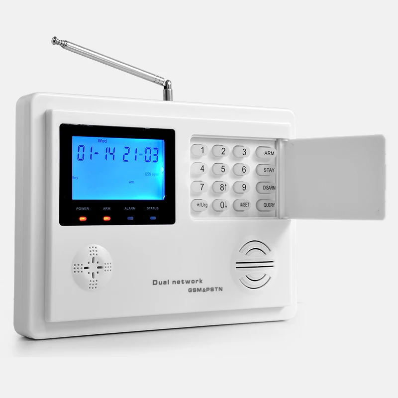 Беспроводная домашняя GSM сигнализация с ЖК дисплеем интеллектуальная система