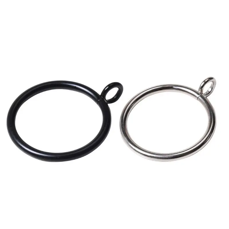 

Metal Hanging Curtain Rings Tools Curtain Clips Window Hooks Accessories Roman