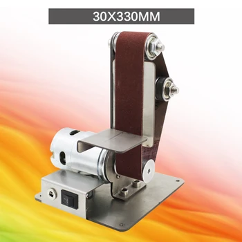 

Mini DIY Belt Sander Sanding Grinding Machine Abrasive Belts Grinder Polishing C44