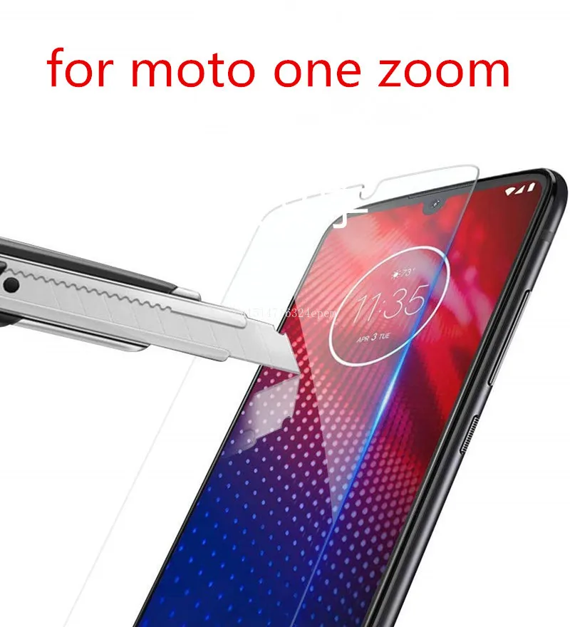 2 шт закаленное стекло для Motorola One zoom/action/Vision протектор экрана для Motorola Moto One zoom стеклянная защитная пленка