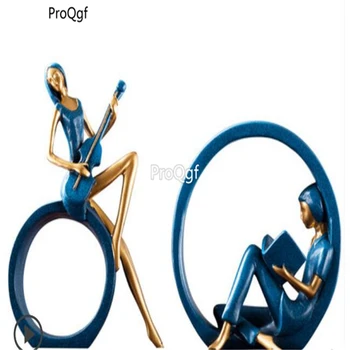 

ProQgf 1Pcs A Set Open Heart Trust Interesting Statue yijianxin