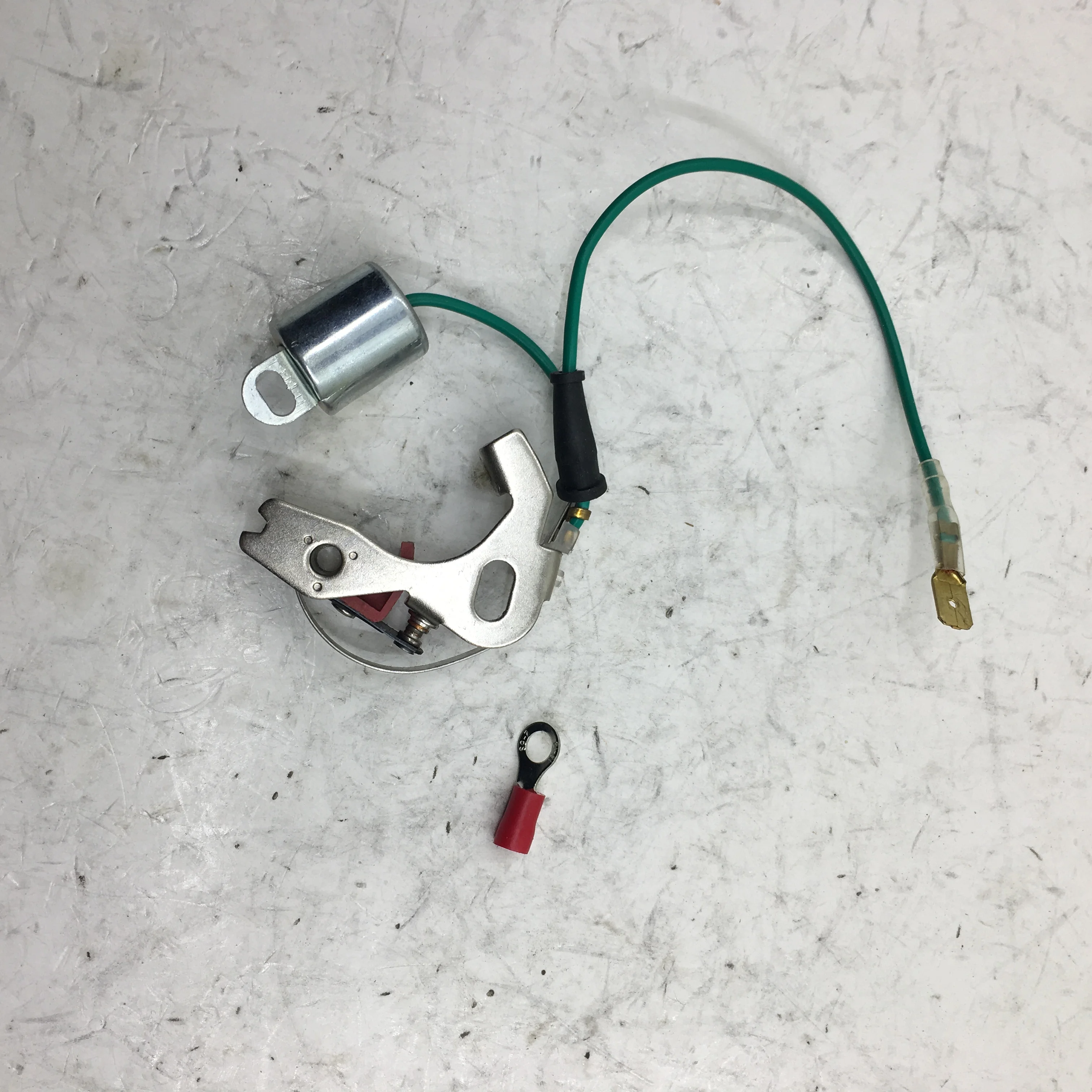 SherryBerg Points Condensor & Low Tension for lucas 45D 45D4 distributor ignition kit for CLASSIC Mini MGB GT