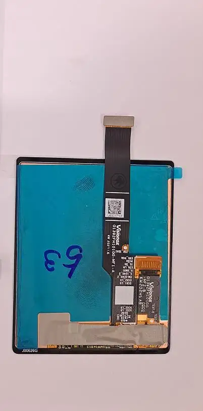 AMOLED Pour LG Wing 5G LCD LM-F100 LMF100N écran Tactile Numériseur Assemblée Avec Cadre Pièces De Rechange