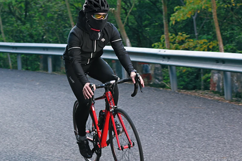 ROCKBROS Winter Cycling Cap Fleece Thermal Keep Warm Windproof Cycling Face Mask Balaclava Skiing Fishing Skating Hat Headwear
