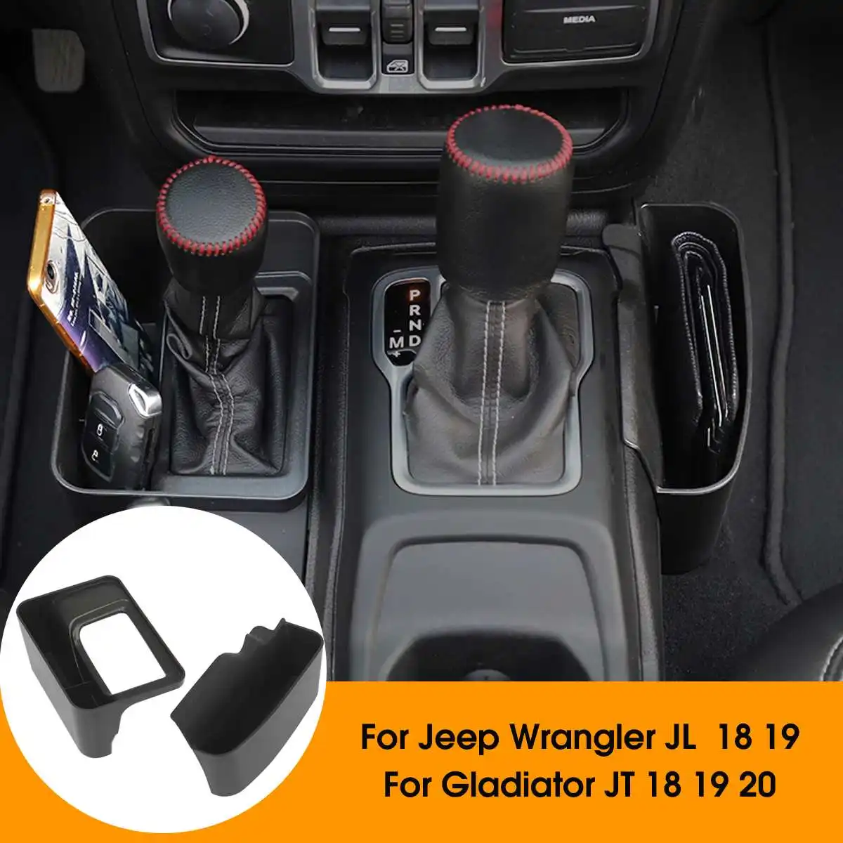 Коробка для хранения передач Audew консоль держатель карт ручной лоток Jeep Wrangler JL 18 19