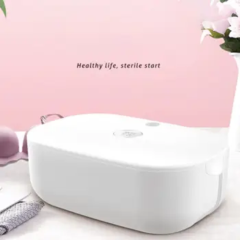 

Usb Uv Sterilizer Box Nail Decoration Tools Led Disinfection Box For Cosmetic Salon Portable Sterilizer Storage Box