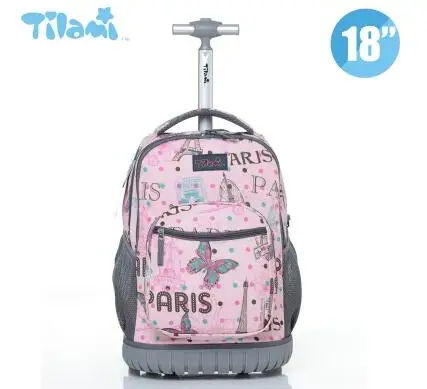 

Kids Rolling Luggage Backpacks Kid School Backpacks with Wheels Kid Suitcase Children Luggage Wheeled Backpacks Bag for School