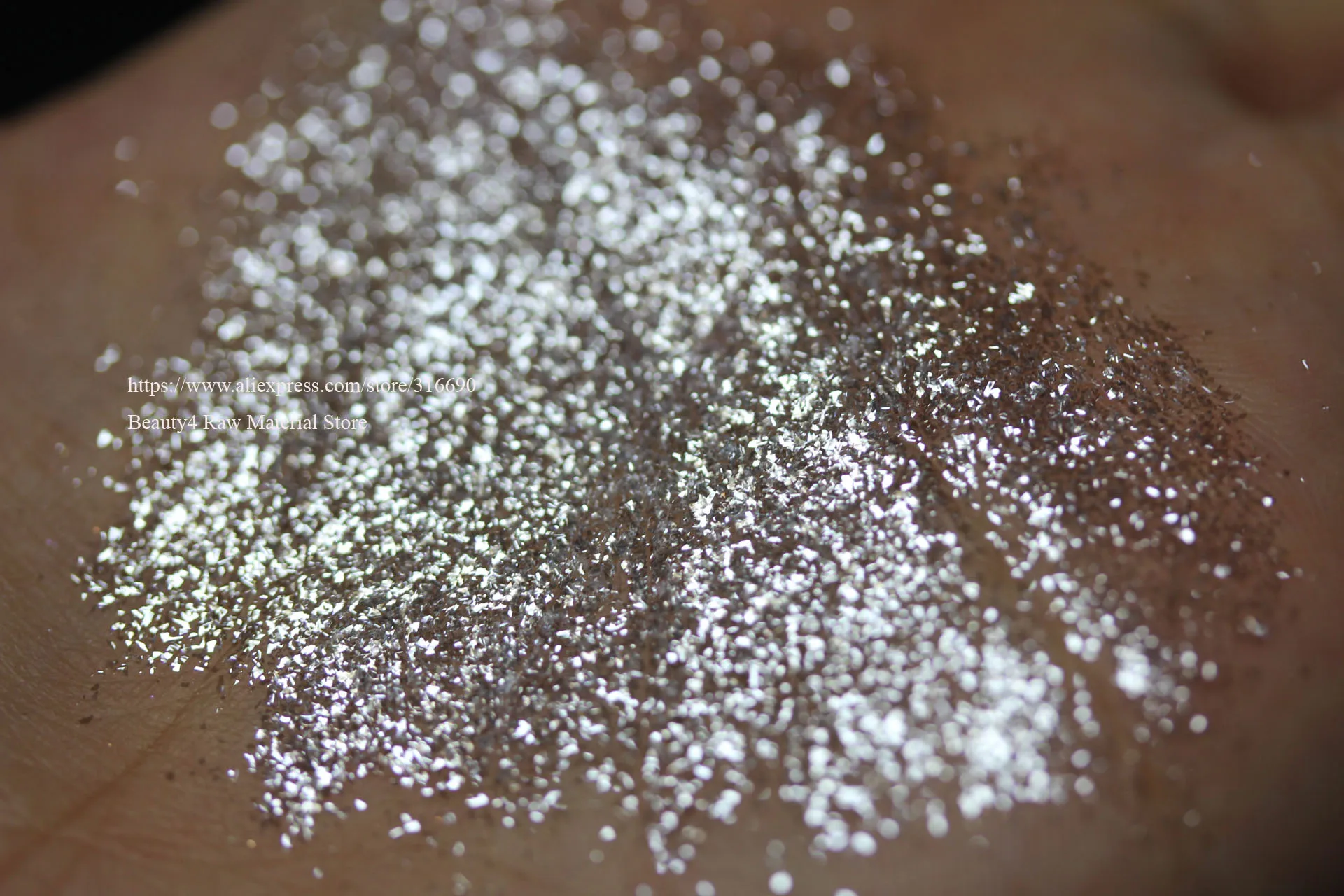 Cosmetic Grade 30mesh White Diamond Powder Safe For Skin Makeup Body