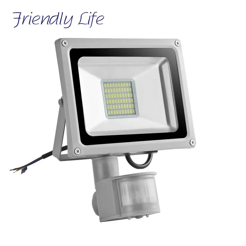 

Led Flood Light Motion Sensor 30W Searchlight 220V Led Floodlight Reflector Waterproof SMD5730 Projector Lamp Outdoor Lighting