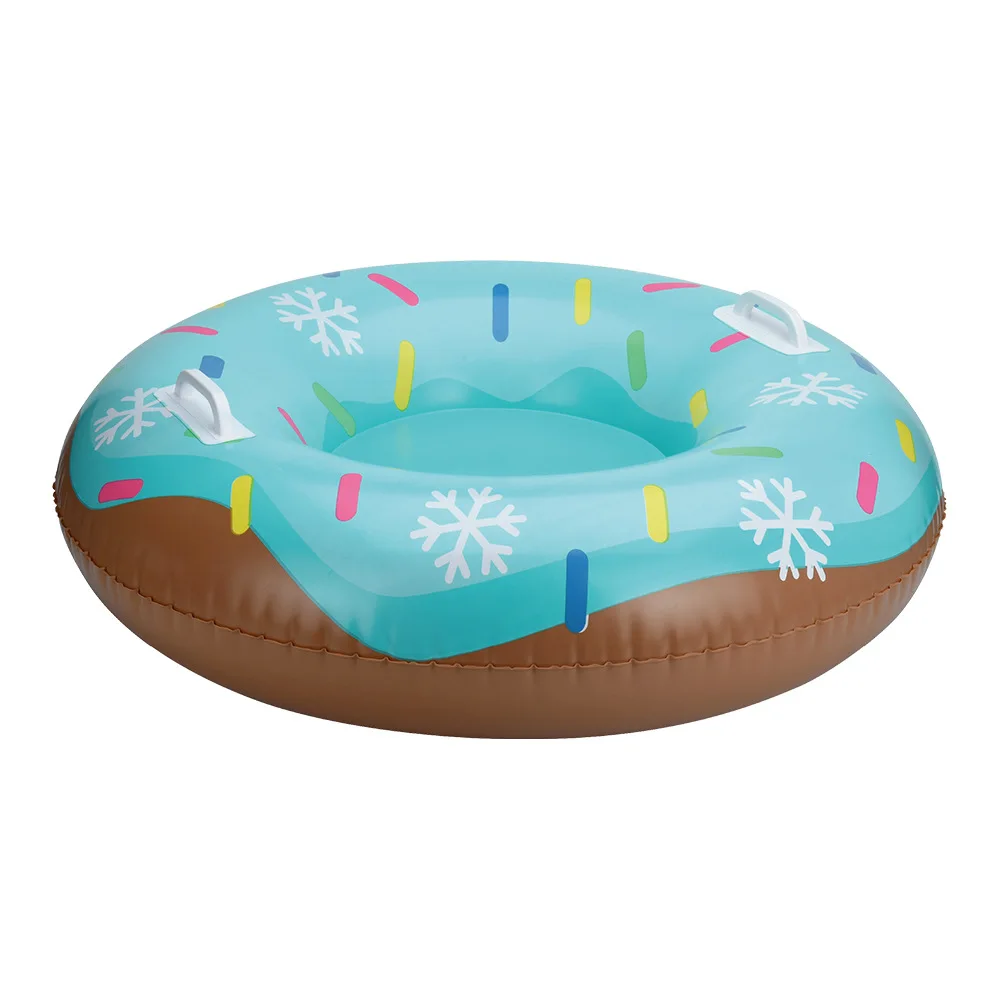 

New Thick Wear-resistant Inflatable Skiing Ring Adult Children Snow Flying Saucer Skiing Snowboard Snowboard Ski Kids