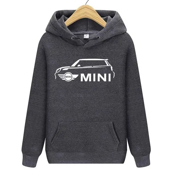 Толстовки с надписью Cars последние Mini Cooper s с принтом автомобиля мужские худи с капюшоном персональный дизайн Графический Женский свитер куртка