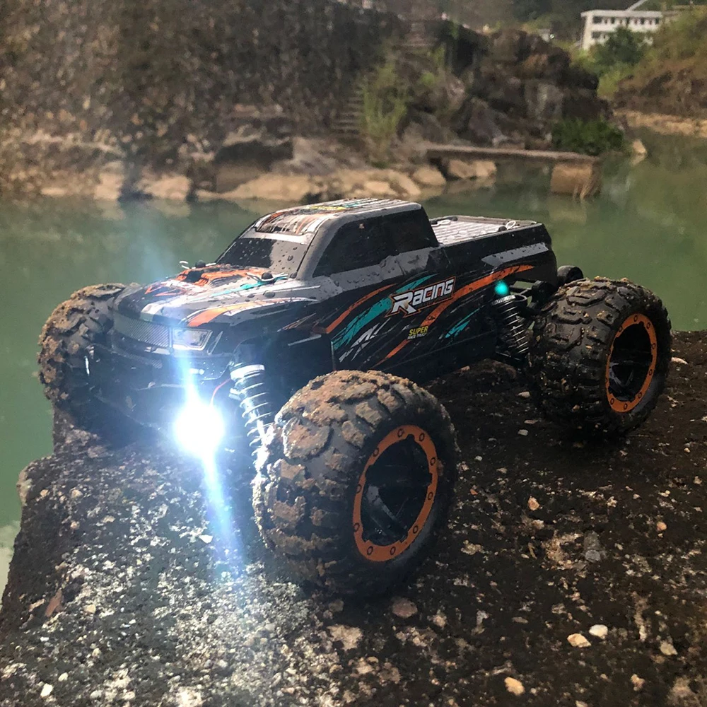 Linxtech бесщеточный ру автомобиль 16889A 1/16 4WD 45 км/ч высокая скорость RC гоночный автомобиль с бесщеточным двигателем большой ноги внедорожника