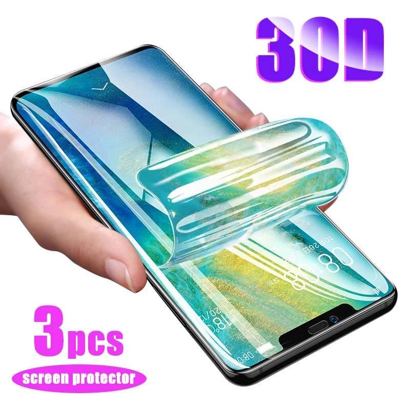 

30D Hydrogel Film For Huawei P30 Pro P20 Lite Pro P Smart 2019 Screen Protector For Huawei Mate 30 Pro 20 Lite Phone Mirror Film