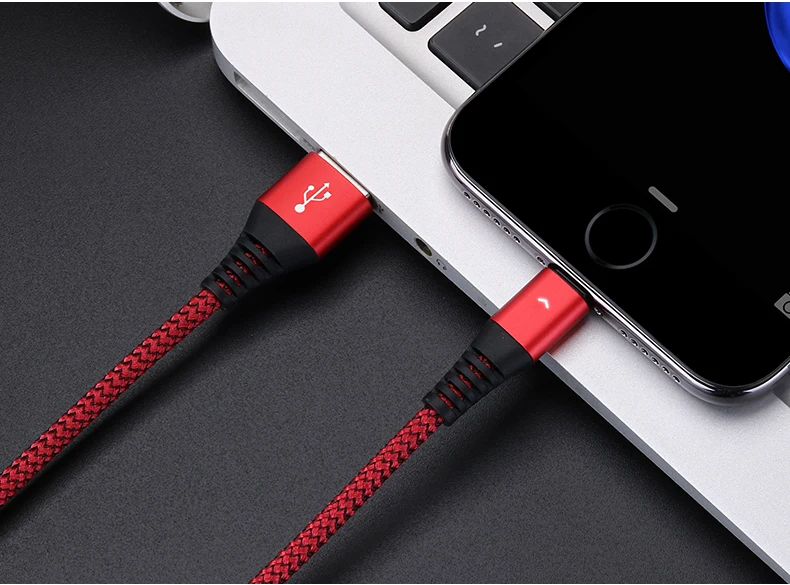 USB кабель 2.4A нейлон Быстрая зарядка USB кабель для передачи данных для samsung Xiaomi LG планшет Android мобильный телефон usb зарядный шнур