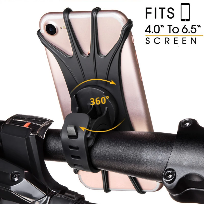 Baby Stroller Accessories Mobile Phone Holder Rack Universal 360