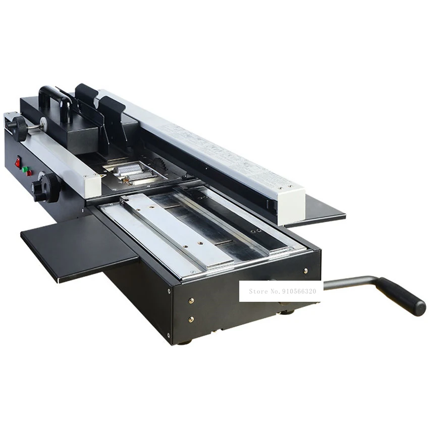 

GD-460A Punch-Free Desktop Glue Binding Machine Bid Document Hot Melt Binding Machine Paper Wireless Binding Machine 220-240V
