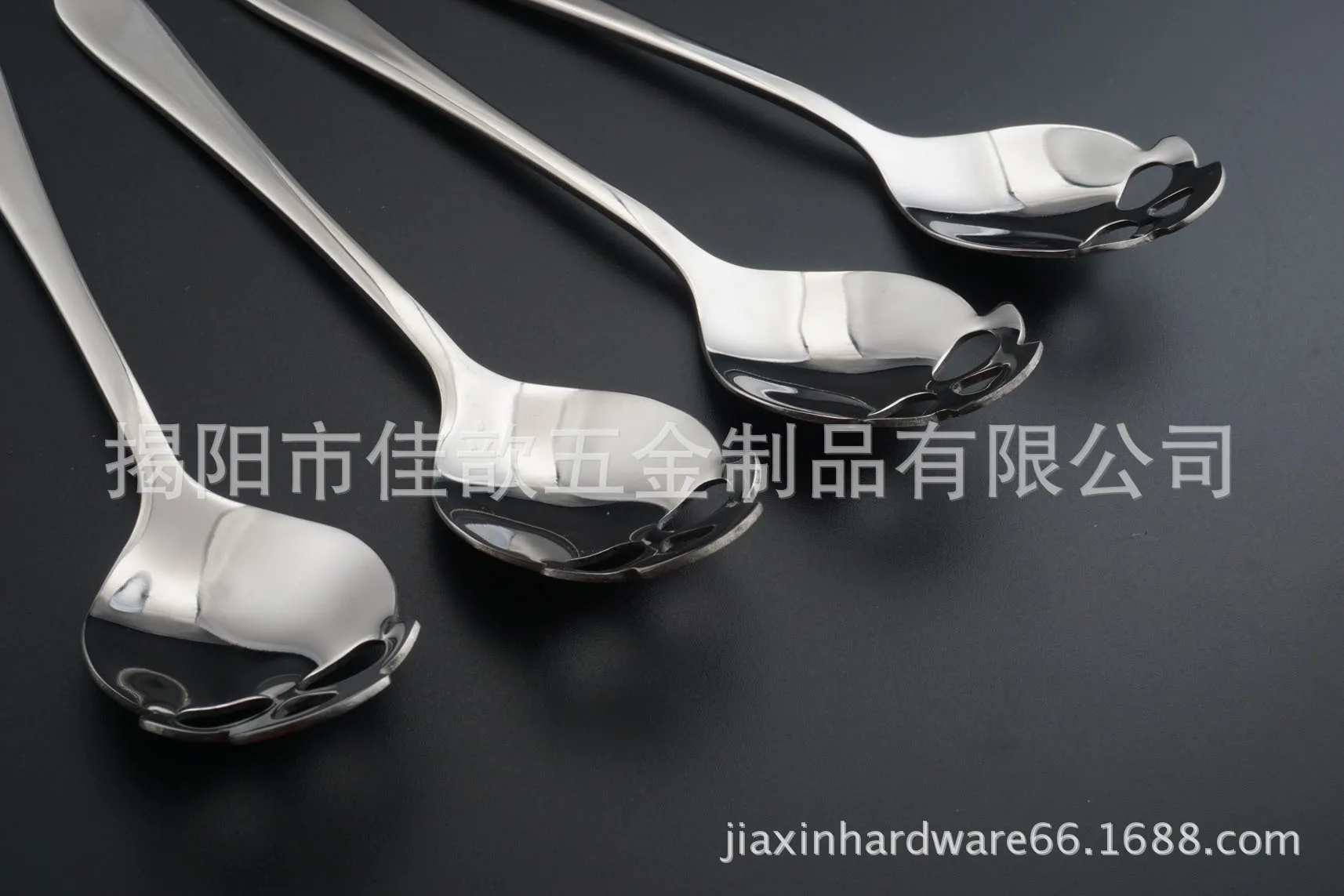 [Patented Genuine Product] Stainless Steel Coffee Spoon 304 Skull Spoon Creative Tableware Stainless Steel Spoon