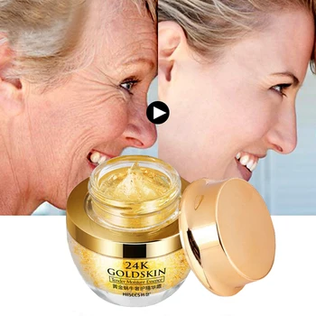 

Face Cream For Dry Skin Care 24K Gold Snial Anti Wrinkle Argireline Collagen Anti-Aging Whitening Creams Moisturizing Korean M