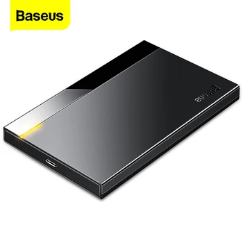 Baseus HDD Case 2.5 SATA to USB 3.0 Type C 3.1 Adapter HDD Enclosure External Hard Disk Case 6TB HD Hard Drive SSD HDD Box Caddy tool free 10gb s usb 3 1 type c hdd enclosure with ventilation holes sata 3 0 ssd mobile box usb c to sata 6gb s case asm1351
