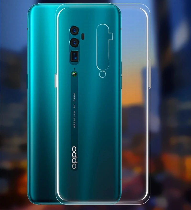 Для OPPO Reno 10x Zoom Reno2 Z F R17 R15 Pro R11S R9S R9 PlusSoft TPU чехол Силиконовый противоударный чехол с защитой от царапин