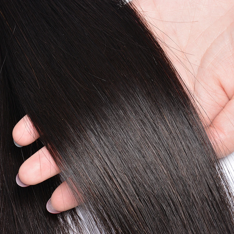 Современный шоу Малайзии прямые волосы 100% натуральные волосы Связки 1 3 4 шт. не Реми Инструменты для завивки волос расширения 10 "-28"