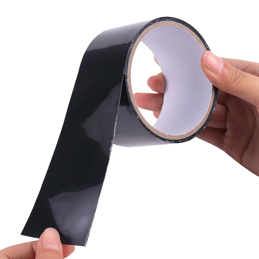 1PC 150CMx5CM Life Ultra Wide High Viscosity Black Waterproof Family Water Pipe Repair PVC Strong Tape | Обустройство дома