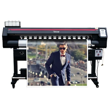 Günstige Werbung Billboard Drucker Cmyk Digitaldruck Farbe Aufkleber Druck Maschine 5 Füße Doppel Xp600 Kopf Grand Format Drucker