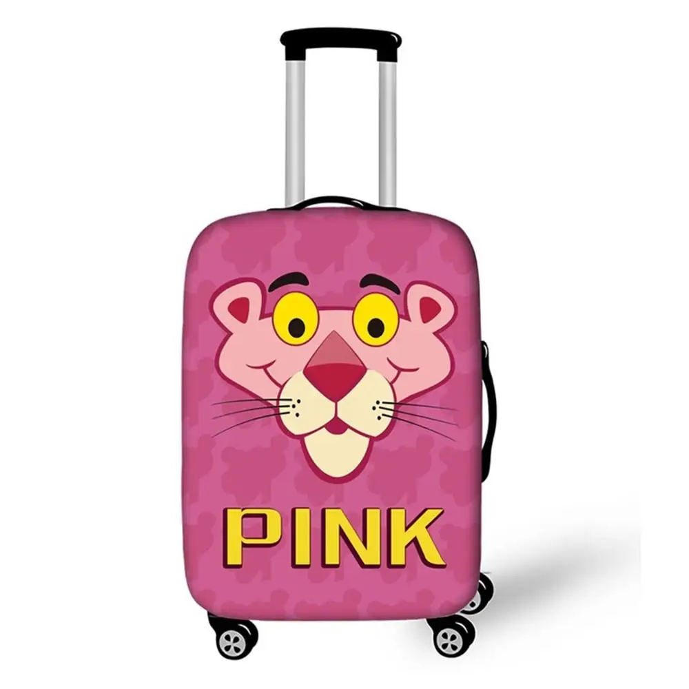 Kawaii Animal Women Luggage Case Protective Cover Waterproof Thicken Elastic Suitcase Case Apply 18-32 Inch Travel Accessories - Цвет: 27