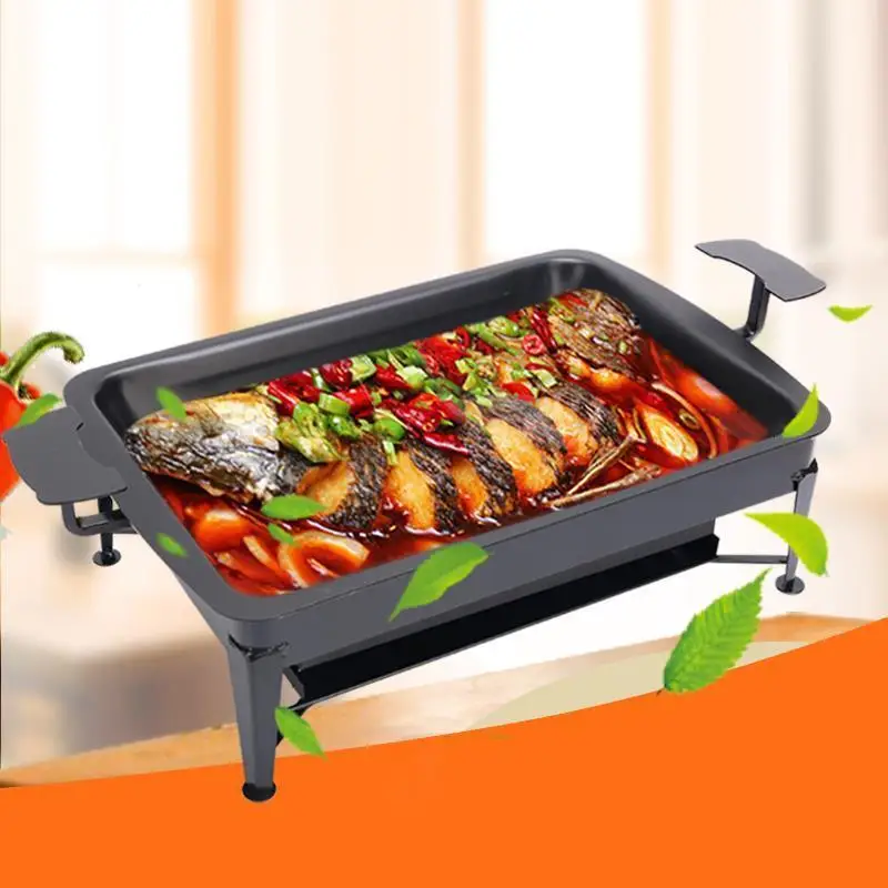 Bbq Grelha Para Parrilla Portatil Carbon Charcoal Churrasqueira Churrasco Grill For Outdoor Kebab Seafood Fish Barbecue Plate