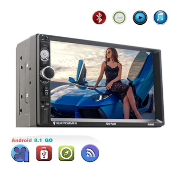 

Android 8.1 Car Radio Gps Navigation 2 Din Car Radio 7 Inch Car Mp5 Multimedia Player FM AM RDS Radio Bluetooth Player 7010