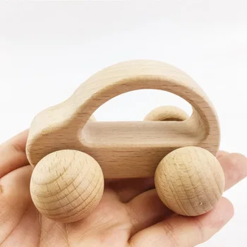 

Puzzle Toys Intellectual of Children Montessori Toys Nursing Wooden Teether Wooden Rattles Baby Fun and Interesting Toys